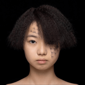 ヘアメイク作品：ファッション撮影のモデル / Hair and makeup for fashion photography