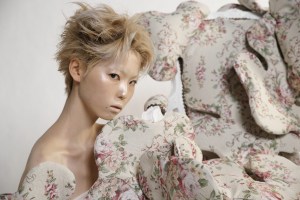 ヘアメイク作品：ファッション撮影のモデル / Hair and makeup for fashion photography