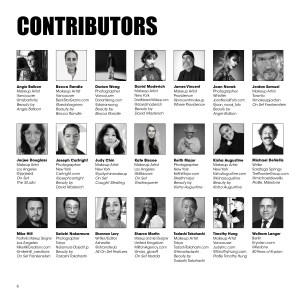 ON MAKEUP MAGAZINE FALL 2025 CONTRIBUTORS：Tadashi TakahashiとSeiichi Nakamuraのプロフィール写真